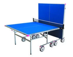 Butterfly Garden Rollaway 4000 5mm Outdoor Table Tennis Table - Blue -Ball Sports Shop 13004000 Garden Rollaway 4000 PB