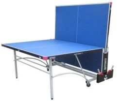 Butterfly Spirit 12 Outdoor Rollaway Table Tennis Table -Ball Sports Shop 1300541BL Spirit201220blue PB