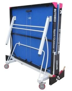 Butterfly Spirit 18 Outdoor Rollaway Table Tennis Table -Ball Sports Shop 1300548BL Spirit201820blue FD