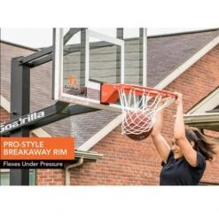 GOALRILLA CV60 INGROUND BASKETBALL UNIT -Ball Sports Shop 2109 pro style breakaway rim cv72 5 2