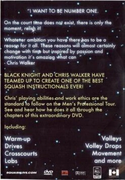 Black Knight Squash: Raising The Standard With Chris Walker - DVD