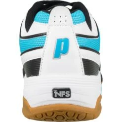 Prince NFS Assault Squash Shoes - White/Blue -Ball Sports Shop 8P423055 5