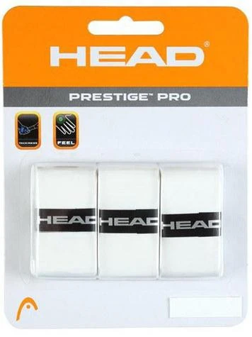 Head Prestige Pro Overgrip 3 Pack (white) 3 Head Prestige Pro Overgrip 3 Pack (white)
