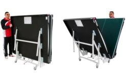 Butterfly Space Saver 22 Rollaway Indoor Table Tennis Table -Ball Sports Shop Space Saver 22 Folded