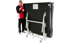 Butterfly Space Saver 25 Rollaway Indoor Table Tennis Table -Ball Sports Shop Space Saver 25 Folded