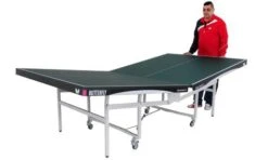 Butterfly Space Saver 25 Rollaway Indoor Table Tennis Table -Ball Sports Shop Space Saver 25 Half Up