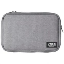 Stiga Edge Double Wallet – Grey -Ball Sports Shop Stiga Table Tennis Edge Double Wallet 3