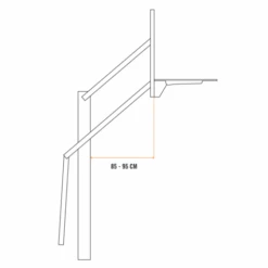 Goalrilla GS72C In Ground Basketball Unit -Ball Sports Shop ausladung 5