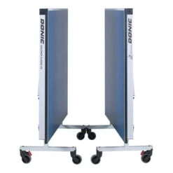 DONIC Waldner Classic 25mm Indoor Rollaway Table Tennis Table -Ball Sports Shop donic table waldner classic 25 blue parking position duo web