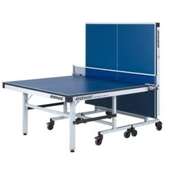 DONIC Waldner Classic 25mm Indoor Rollaway Table Tennis Table -Ball Sports Shop donic table waldner classic 25 blue playback web