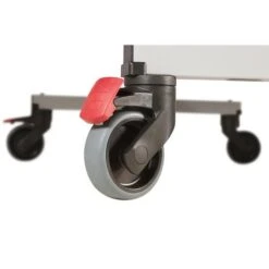 DONIC Waldner Classic 25mm Indoor Rollaway Table Tennis Table -Ball Sports Shop donic table waldner classic 25 blue wheel1 web 2