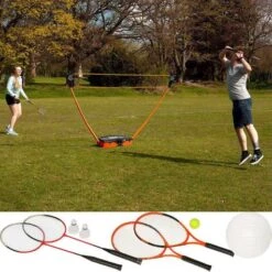 Sure Shot 3 In 1 Garden Set With Badminton, Tennis And Volleyball -Ball Sports Shop g 3in1sureshot