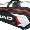 Tennis Bag HEAD Djokovic 12R Monstercombi Black White 1 Tennis Bag HEAD Djokovic 12R Monstercombi Black White -Ball Sports Shop g 41vGSC4VXaL