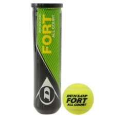 Dunlop Fort All Court Tennis Balls (4 Ball Can)