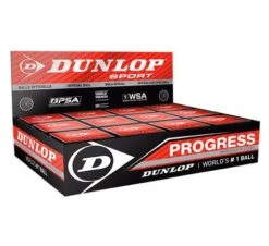 Dunlop Progress Squash Balls - Per Doz