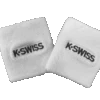 K-Swiss Double Wristband - White -Ball Sports Shop g K Swiss Wristband 3