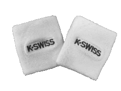 K-Swiss Double Wristband - White