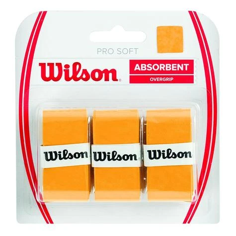 Wilson Pro Soft Overgrip - Gold 3 Wilson Pro Soft Overgrip - Gold