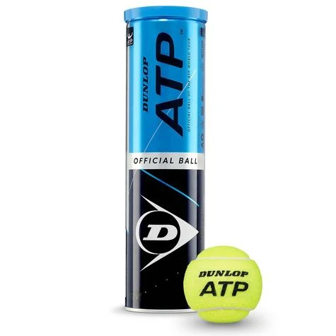 Dunlop Official ATP Tennis Balls (4 Ball Tin) 4 Dunlop Official ATP Tennis Balls (4 Ball Tin) - Image 2