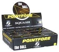 Pointfore Single Yellow Squash Balls X 12