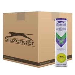 Slazenger Wimbledon Tennis Balls (4 Ball Can) - 6 Dozen -Ball Sports Shop g slazenger wimbledon tennis balls 6 dozen