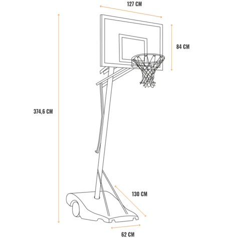 GOALIATH GoTek50 Portable Basketball Unit 7 GOALIATH GoTek50 Portable Basketball Unit - Image 5