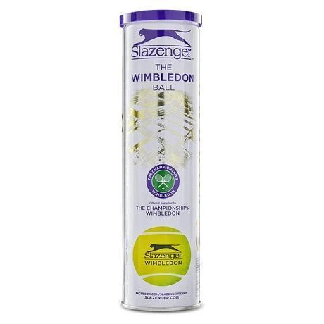 Slazenger Wimbledon Ultra Vis Tennis Balls (4 Ball Can) 3 Slazenger Wimbledon Ultra Vis Tennis Balls (4 Ball Can)