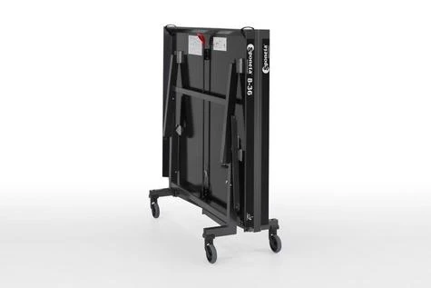 Sponeta Championline Super Compact Spacesaver Indoor Green Table Tennis Table (S8-36i) 4 Sponeta Championline Super Compact Spacesaver Indoor Green Table Tennis Table (S8-36i) - Image 2