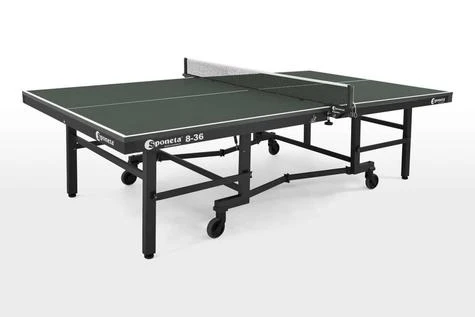 Sponeta Championline Super Compact Spacesaver Indoor Green Table Tennis Table (S8-36i) 3 Sponeta Championline Super Compact Spacesaver Indoor Green Table Tennis Table (S8-36i)