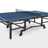 Sponeta Championline Super Compact Spacesaver Indoor Blue Table Tennis Table (S8-37i) -Ball Sports Shop sponeta s 8 37 spiel image 1 2