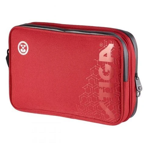 Stiga Double Wallet Hexagon Red/Black 3 Stiga Double Wallet Hexagon Red/Black