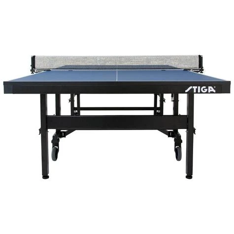 STIGA Premium Compact ITTF Indoor 25mm Blue Table Tennis Table - Image 2