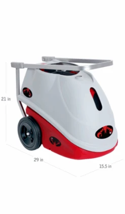 LOBSTER ELITE 1 TENNIS BALL MACHINE -Ball Sports Shop tnw420 4elite down2018 dimensions 3